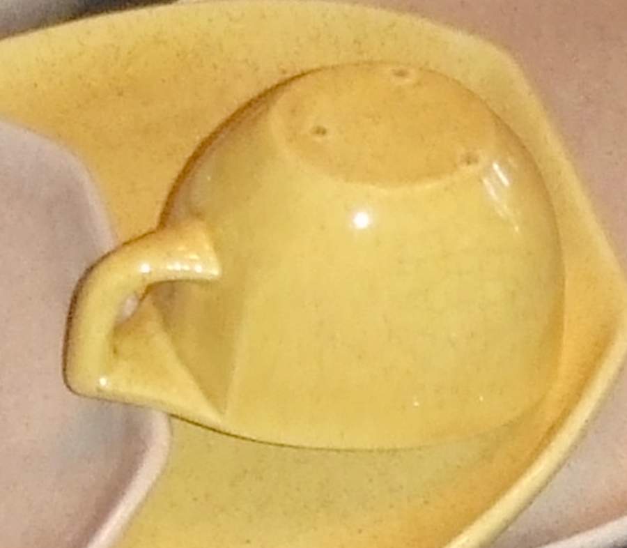 Bantu Yellow (Gold) Flat Cup by Denwar-1