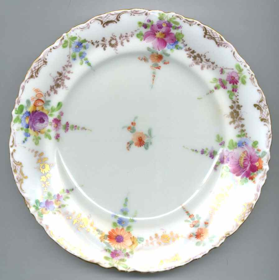 DRE79 Bread & Butter Plate by Dresden (German)-1