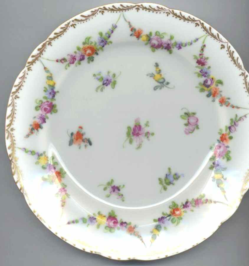 DRE80 Dessert/Pie Plate by Dresden (German)-1