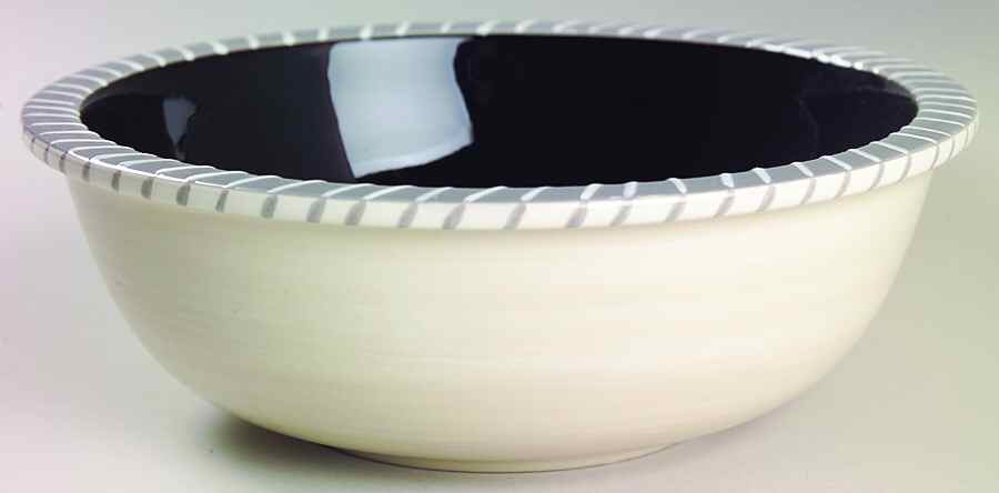 Sundial Midnight Soup/Cereal Bowl by Dansk-1