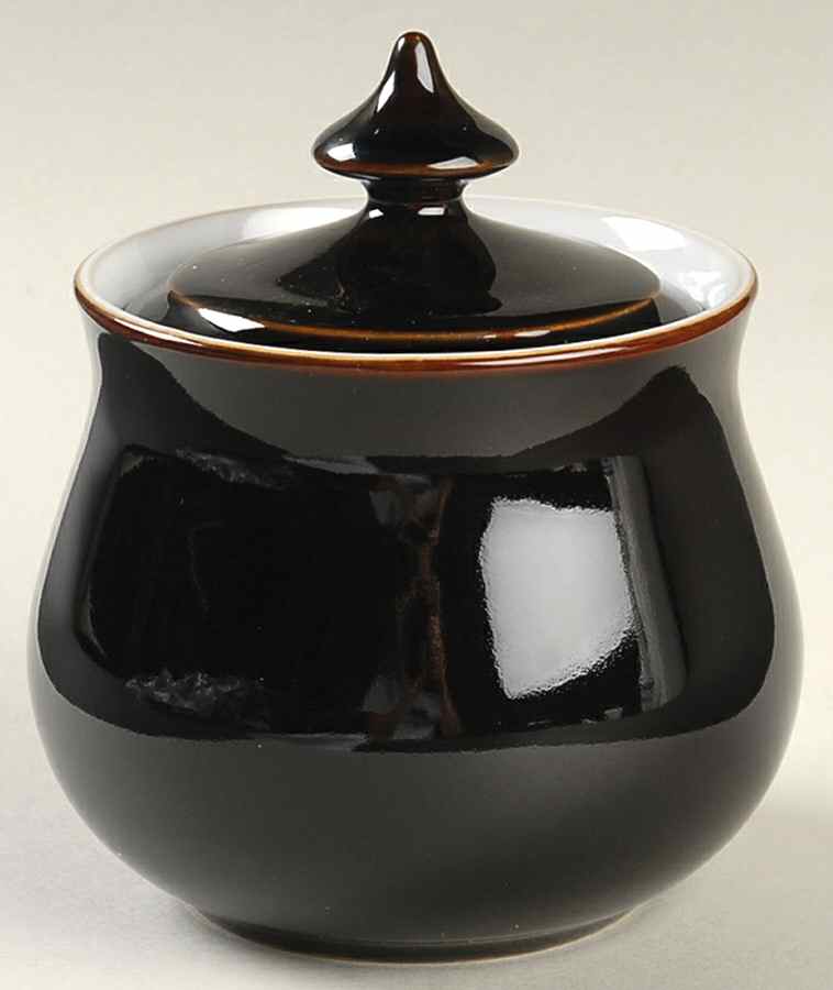 Merlot Sugar Bowl & Lid by Denby-Langley-1