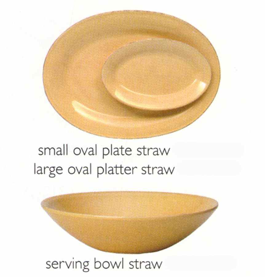 Patina Color Groups Amber 10" Oval Serving Platter by Danica-1