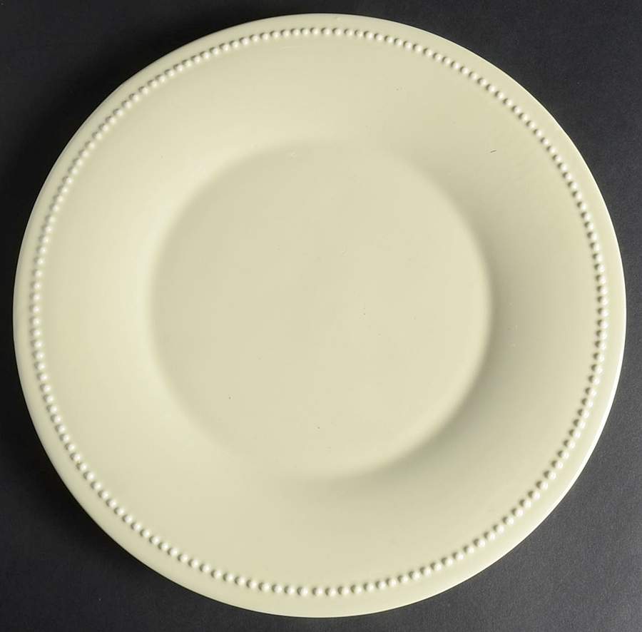 Colors Butter Cream Dinner Plate by Demdaco-1
