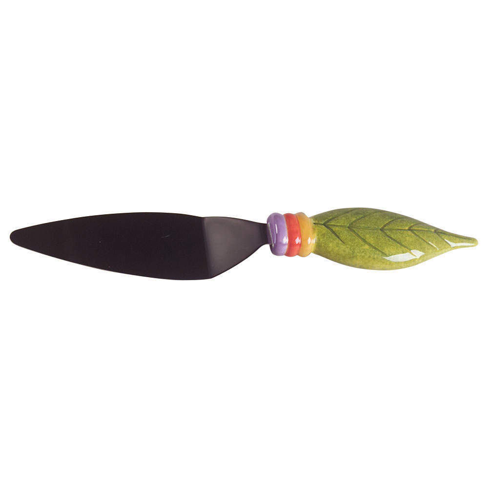 Fall Pie Server with Stainless Blade by Department 56-1