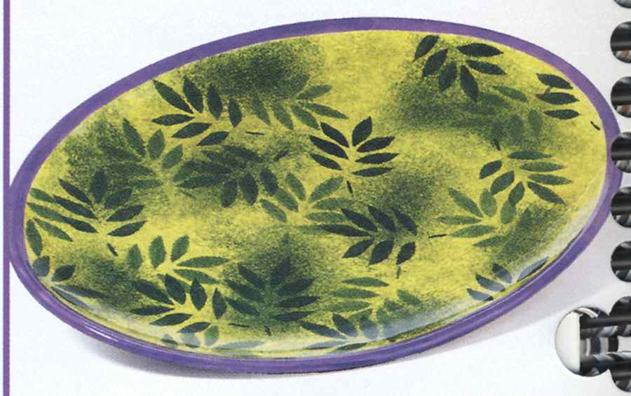Fall 11" Oval Serving Platter by Department 56-1