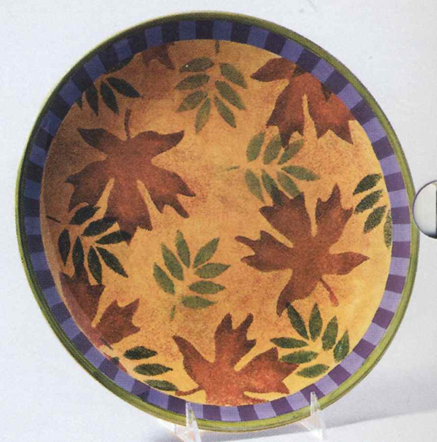 Fall Service Plate (Charger) by Department 56-1