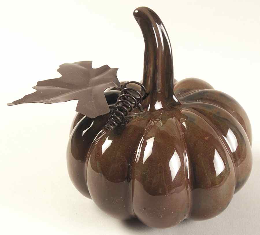 Orchard Collection (Giftware) Pumpkin Figurine by Department 56-1