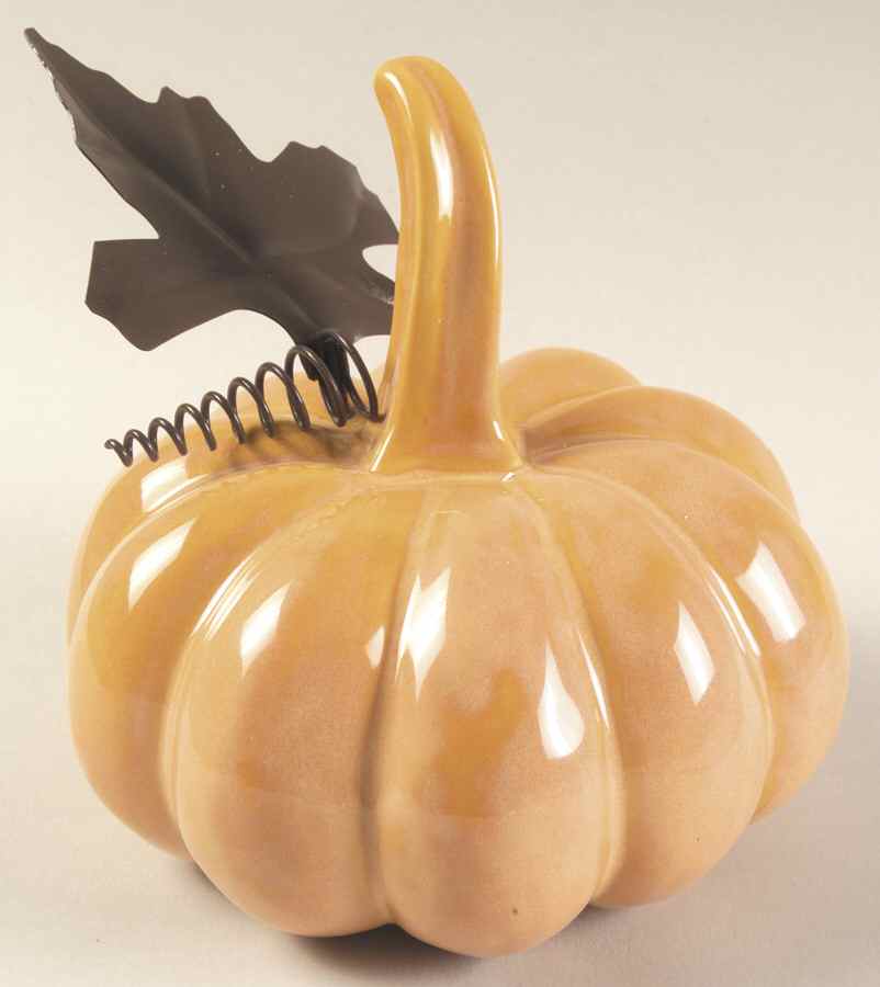 Orchard Collection (Giftware) Pumpkin Figurine by Department 56-1