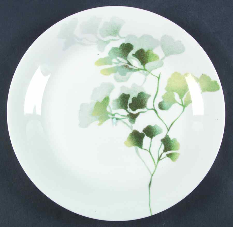 Ginkgo Branch Dinner Plate by Dansk-1