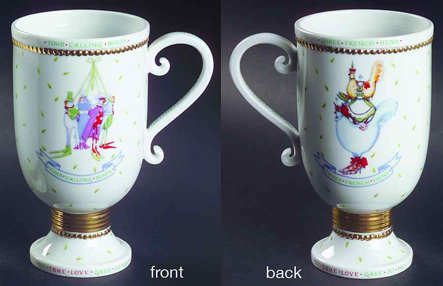 Twelve Days of Christmas Pedestal Mug by Department 56-1