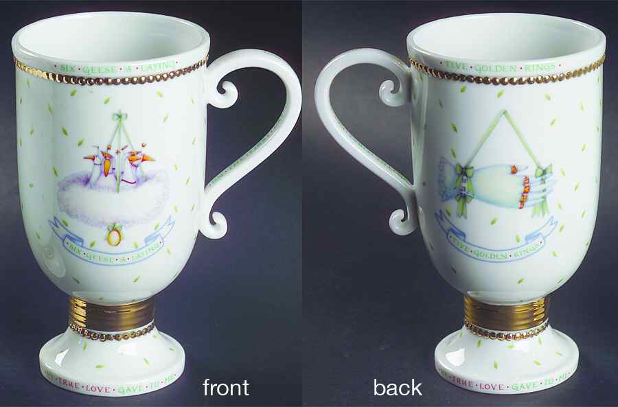 Twelve Days of Christmas Pedestal Mug by Department 56-1