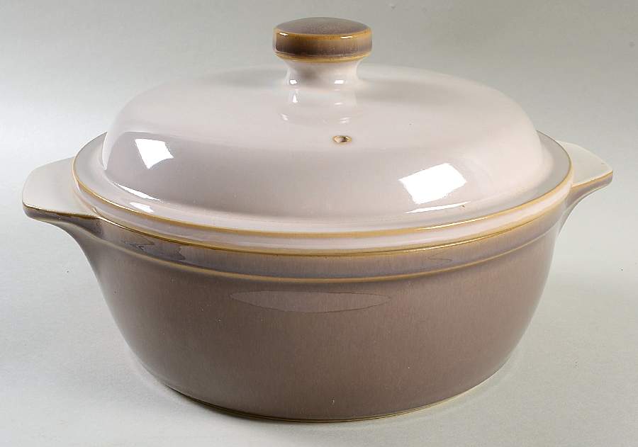 Truffle 2.25 Qt Round Covered Casserole by Denby-Langley-1