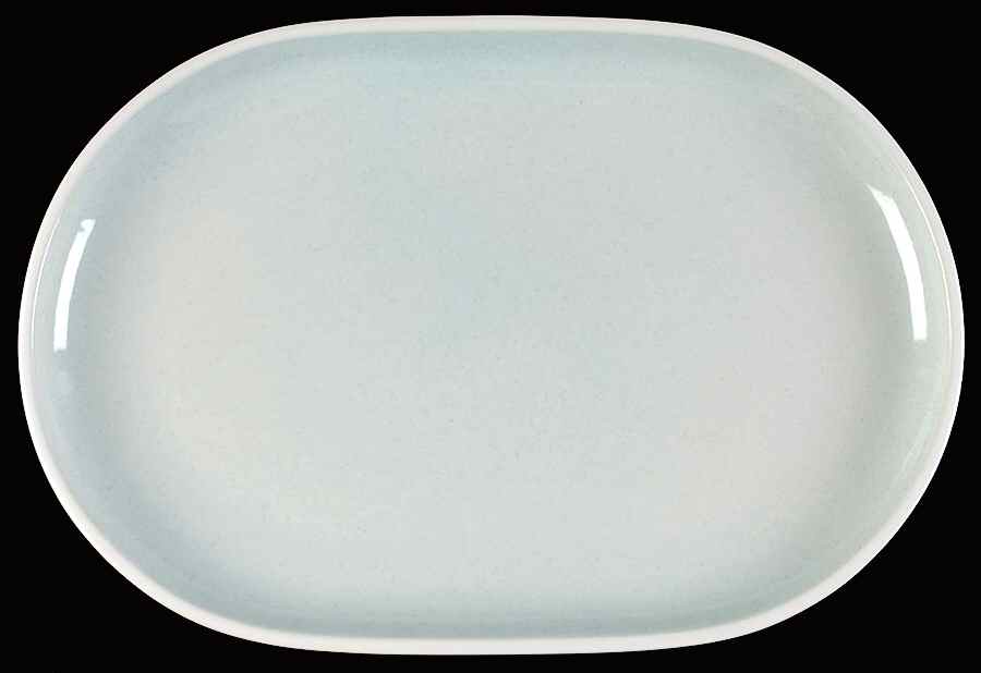 Arvada Palm 14" Oval Serving Platter by Dansk-1
