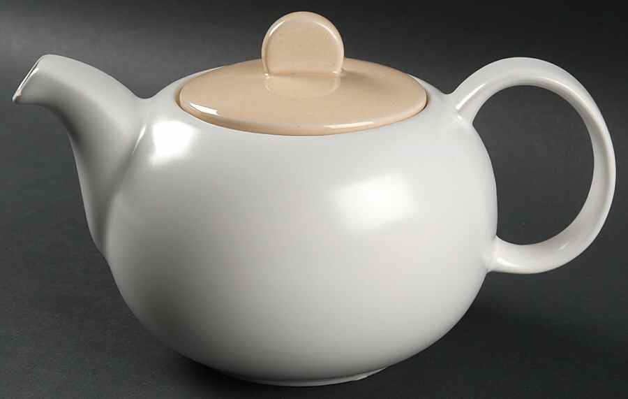 Arvada Sand Teapot & Lid by Dansk-1