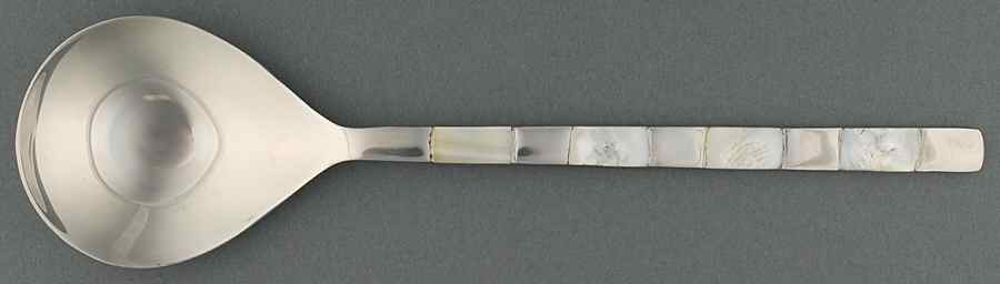Exotic Salad Serving Spoon with Stainless Bowl by David Tutera-1