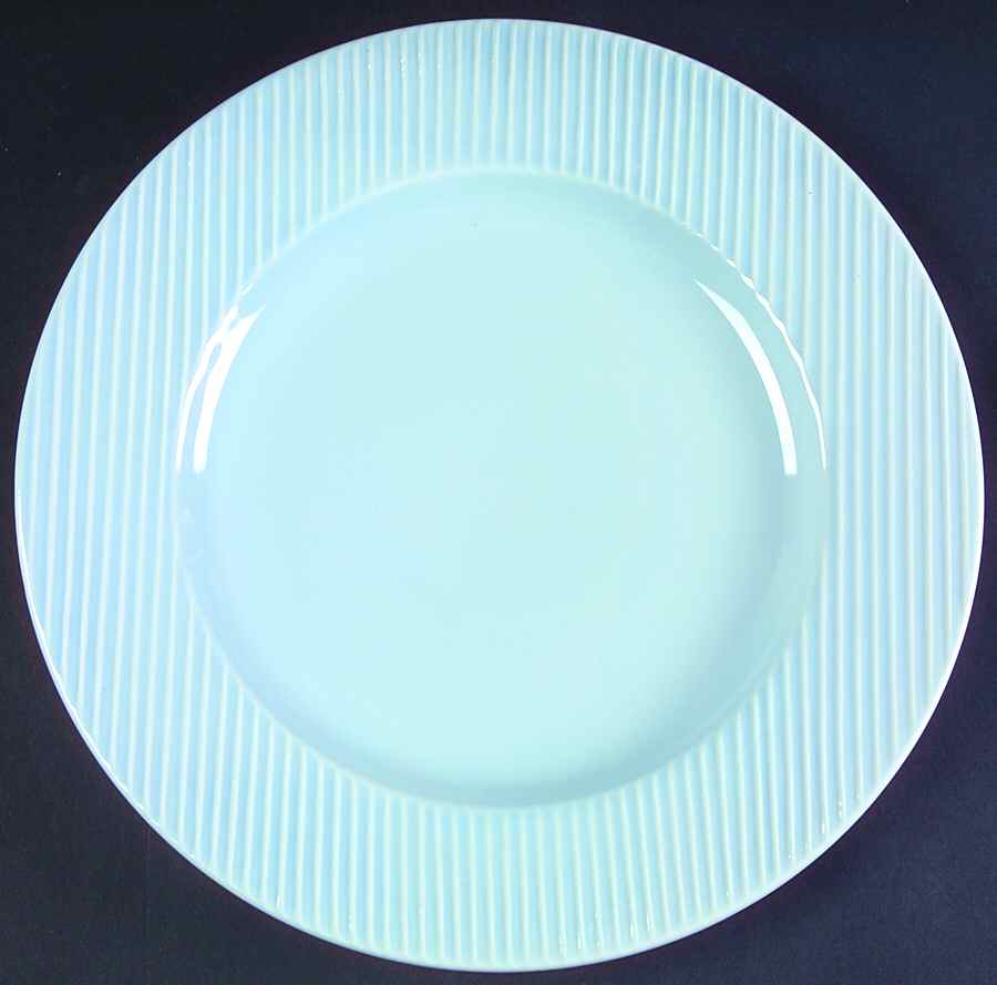 Parallax Blue Dinner Plate by Dansk-1