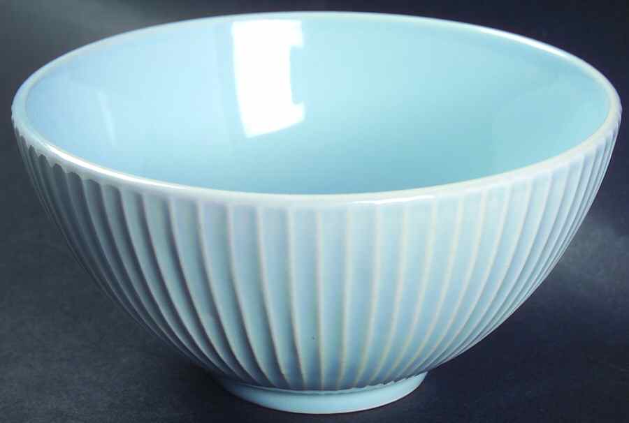Parallax Blue Soup/Cereal Bowl by Dansk-1