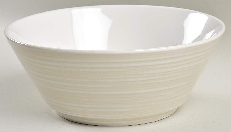Tronada Crema 9" Round Vegetable Bowl by Dansk-1