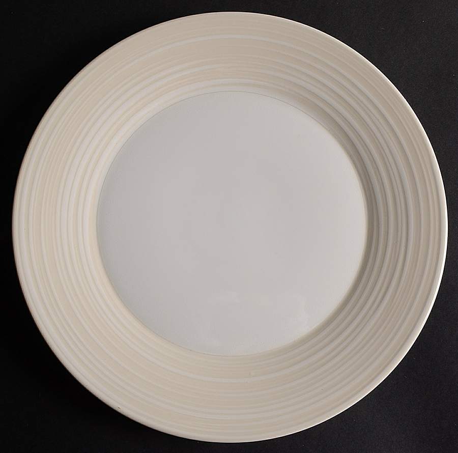 Tronada Crema 12" Chop Plate (Round Platter) by Dansk-1