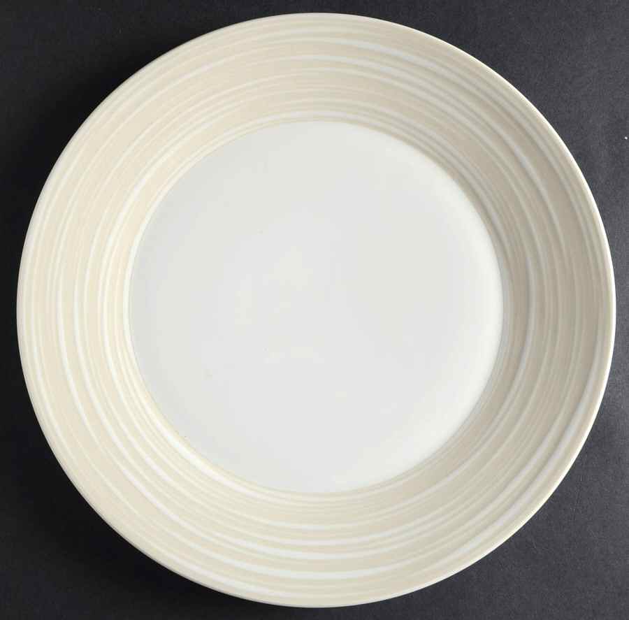 Tronada Crema Dinner Plate by Dansk-1
