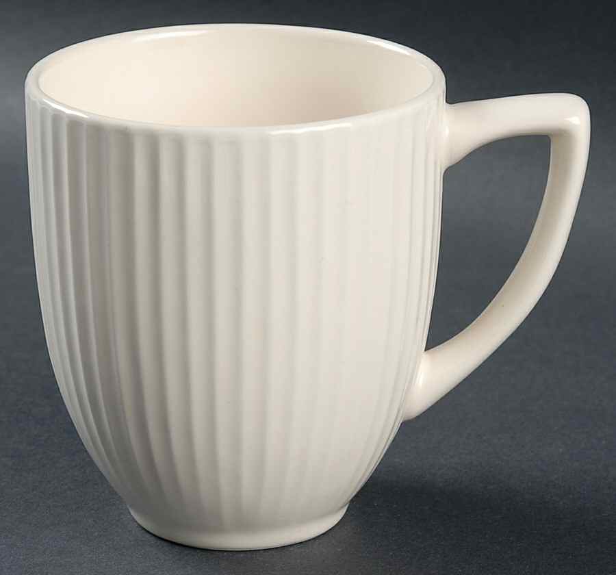 Parallax Cream Mug by Dansk-1