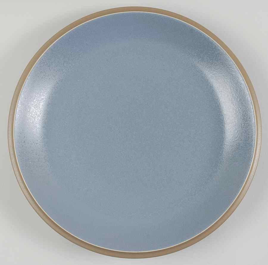 Santiago Square Blue 12" Chop Plate (Round Platter) by Dansk-1