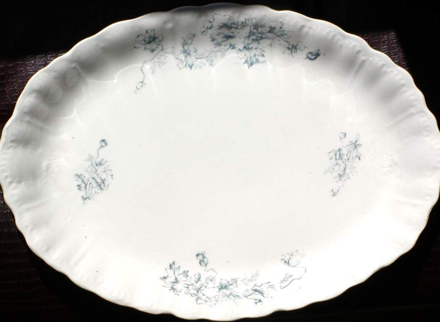 DRC28 14" Oval Serving Platter by Dresden (USA)-1
