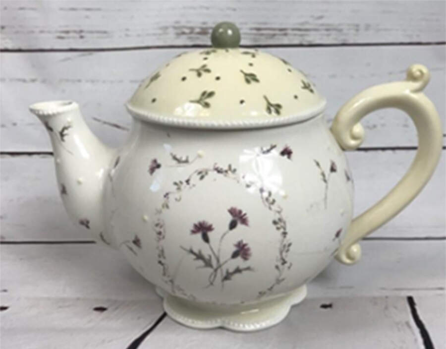 Devonshire Place Teapot & Lid by Demdaco-1