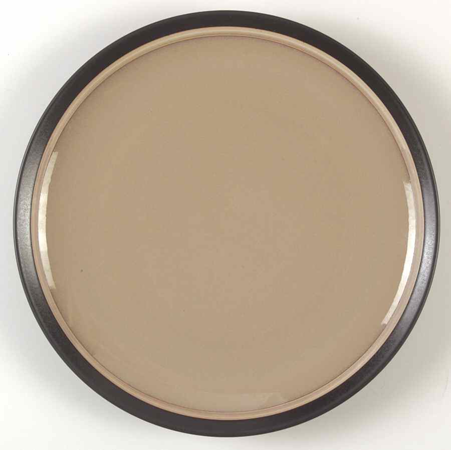 Boundary Brown Dinner Plate by Dansk-1