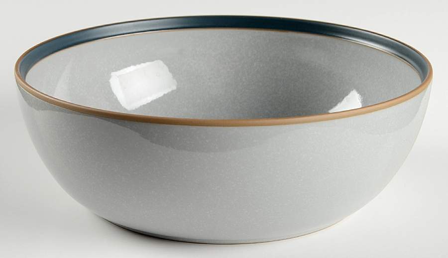 Leano Blue 9" Round Vegetable Bowl by Dansk-1