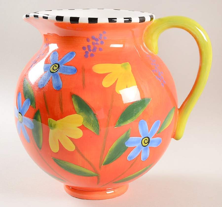 Wild Flowers Pitcher by Department 56-1