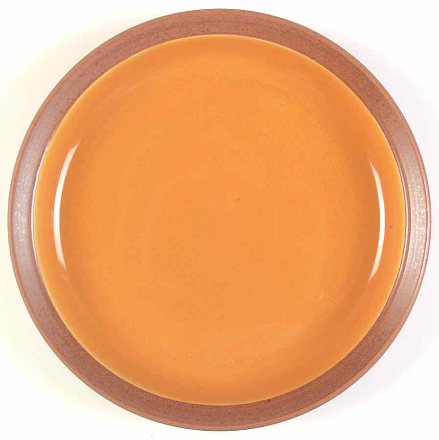 Blt Pottery Orange Dinner Plate by Dansk-1