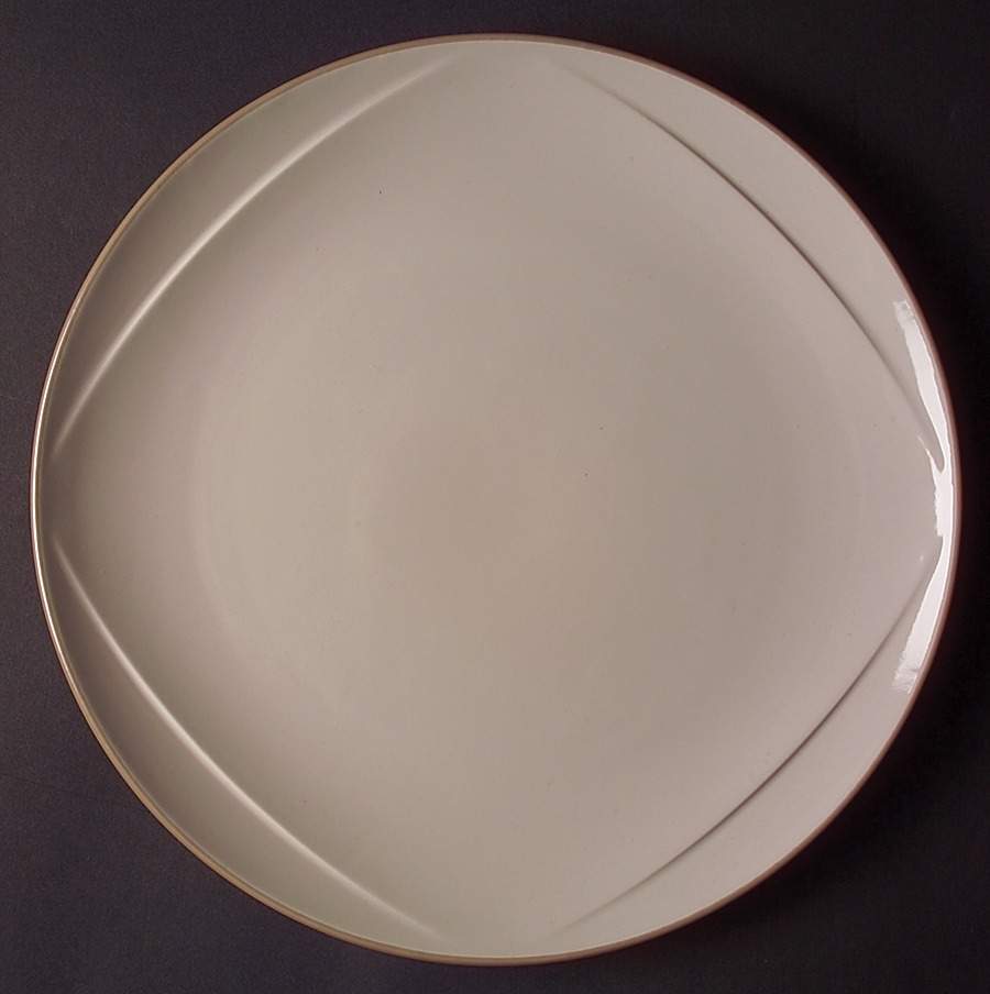 Align Sand 13" Chop Plate (Round Platter) by Dansk-1