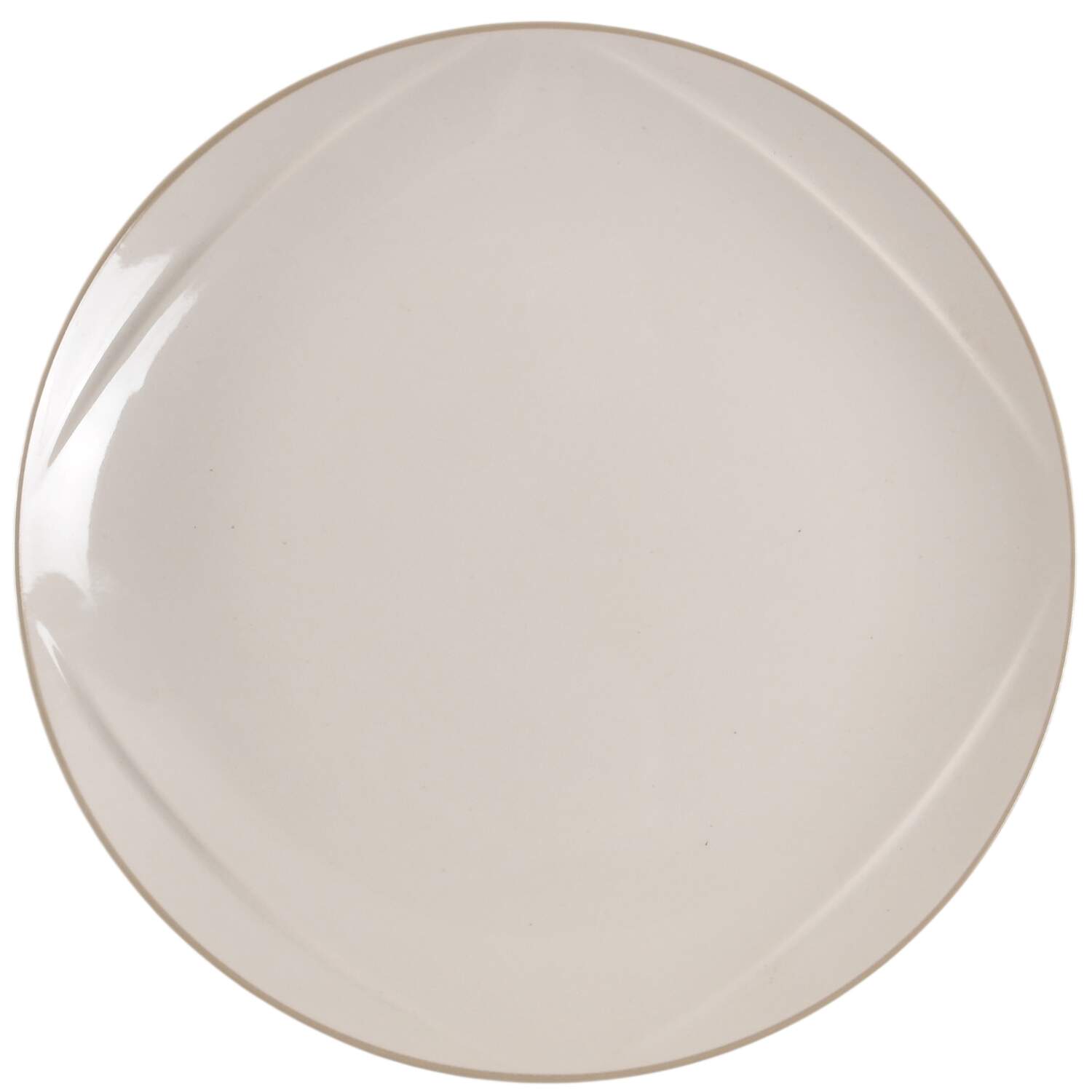 Align Sand Dinner Plate by Dansk-1