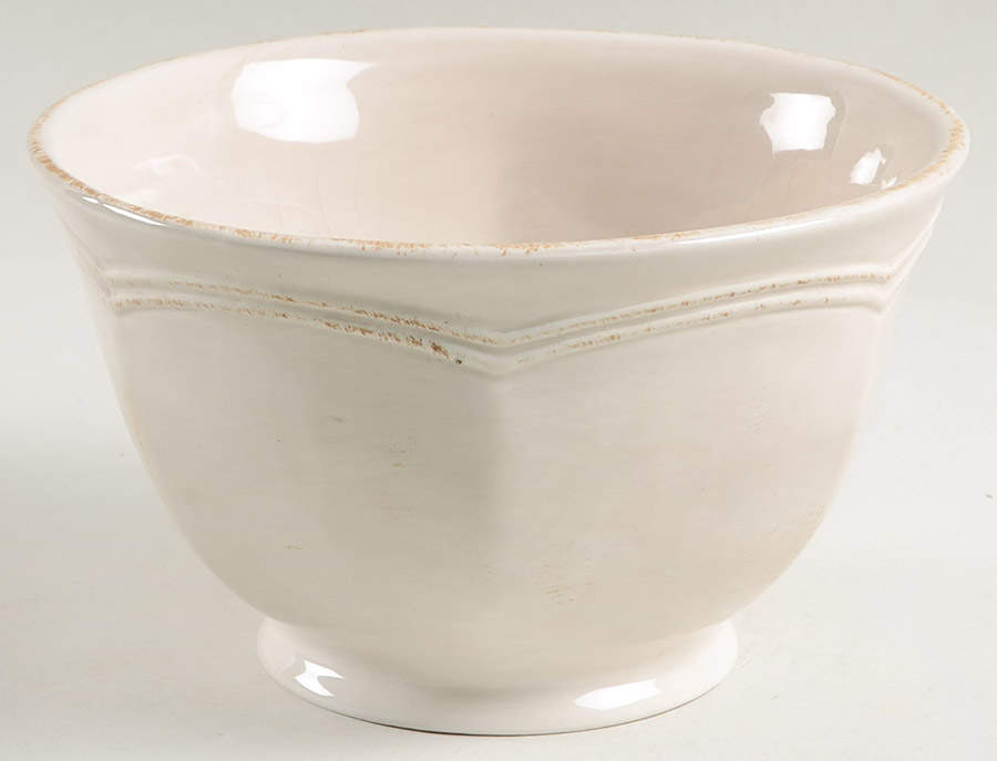 St. Remy Bleached Sand Footed Cereal Bowl by Daniel Cremieux-1