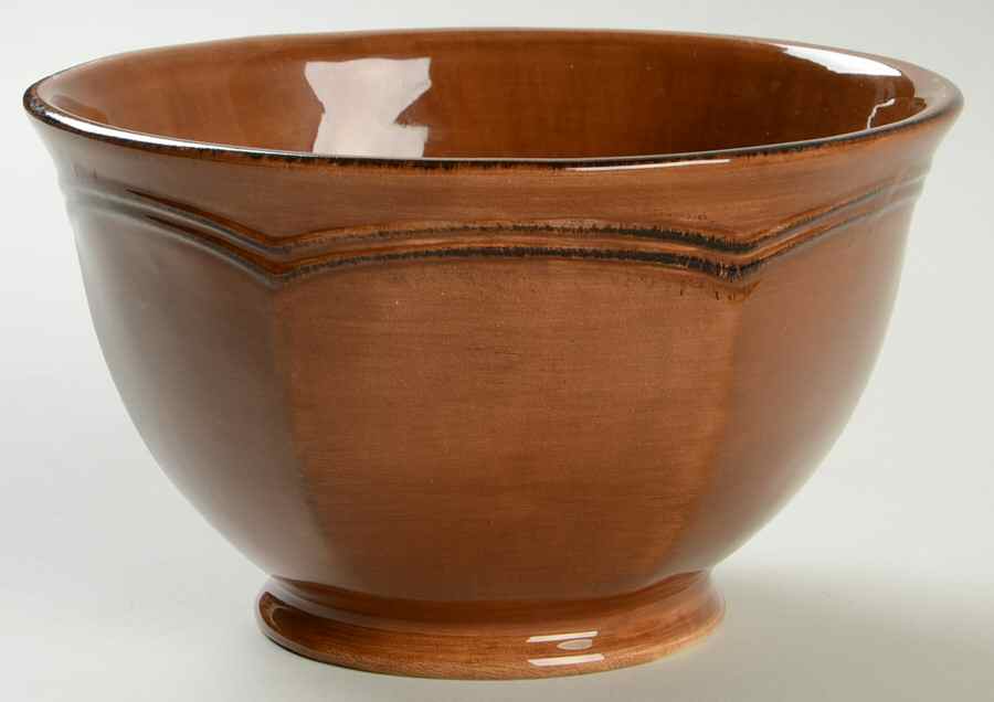 St. Remy Brown Footed Cereal Bowl by Daniel Cremieux-1