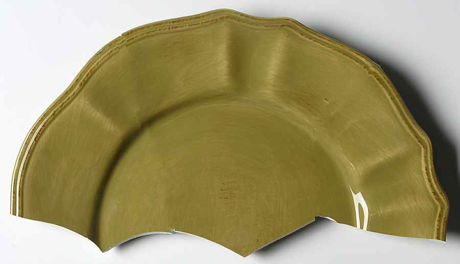 St. Remy Olive Green Dinner Plate by Daniel Cremieux-1