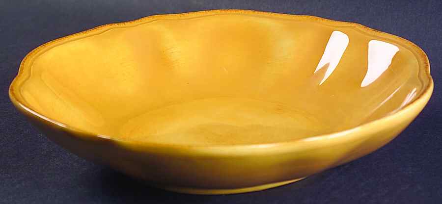 St. Remy Golden Apricot Coupe Soup Bowl by Daniel Cremieux-1