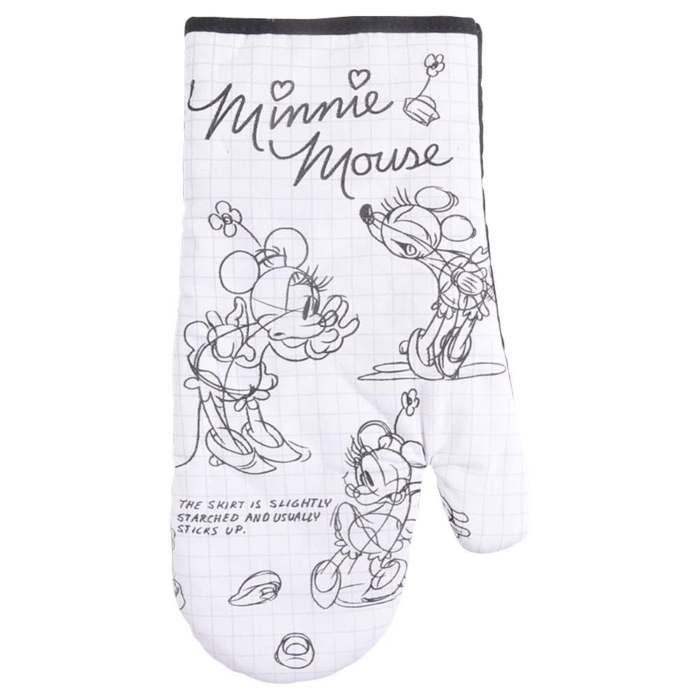 Sketch Book Cloth Oven Mitt by Zrike-1