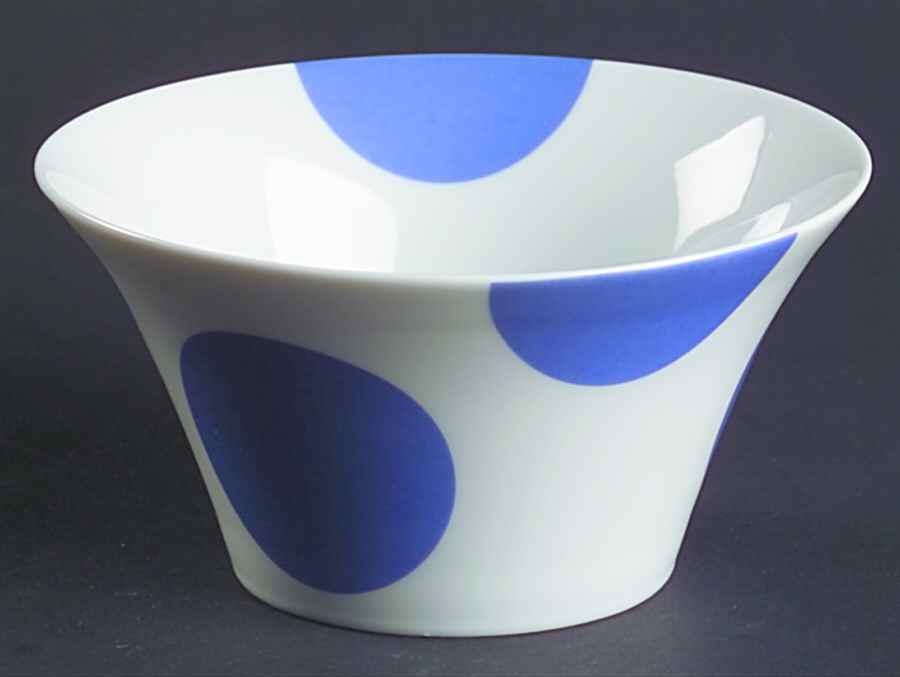 Color Dots Cream Bowl Individual by Philippe Deshoulieres-1