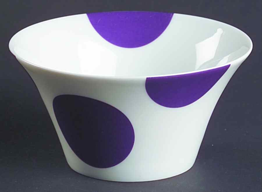 Color Dots Cream Bowl Individual by Philippe Deshoulieres-1