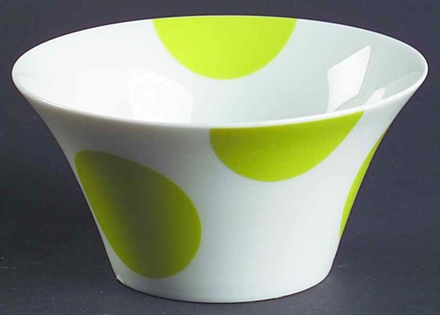 Color Dots Cream Bowl Individual by Philippe Deshoulieres-1