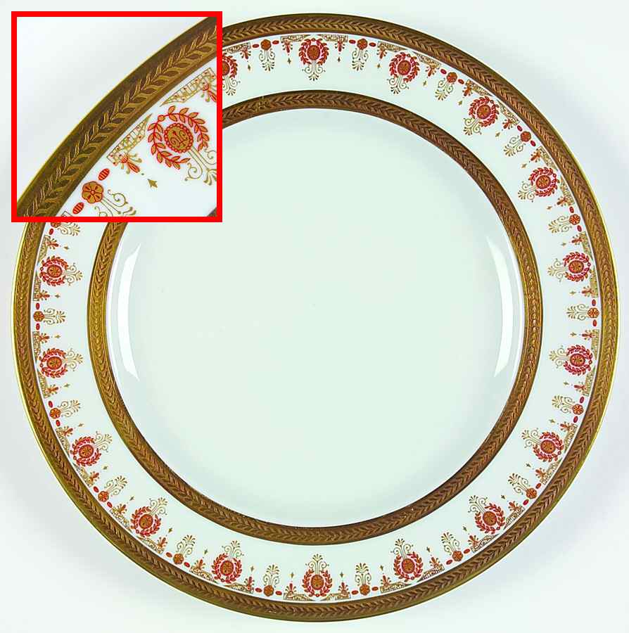 Azay Dinner Plate by Philippe Deshoulieres-1