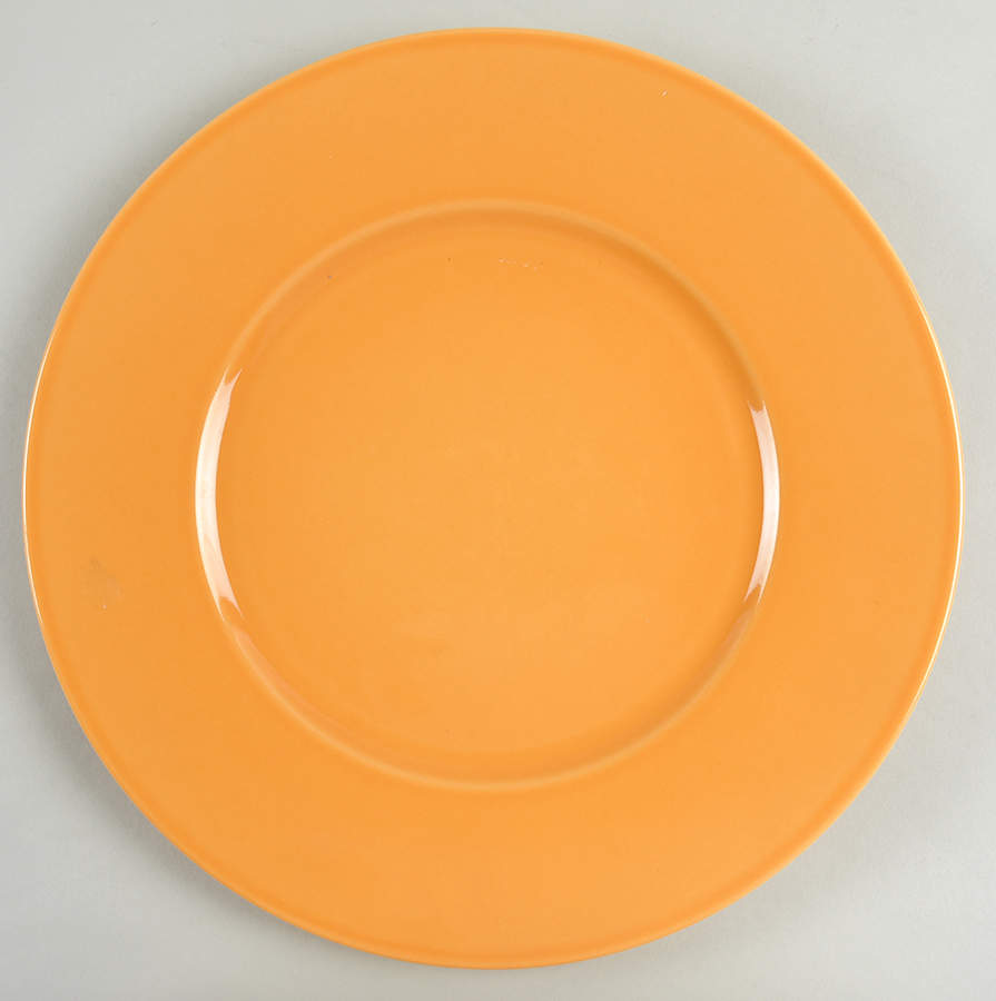 Color Spirit Orange Service Plate (Charger) by Philippe Deshoulieres-1
