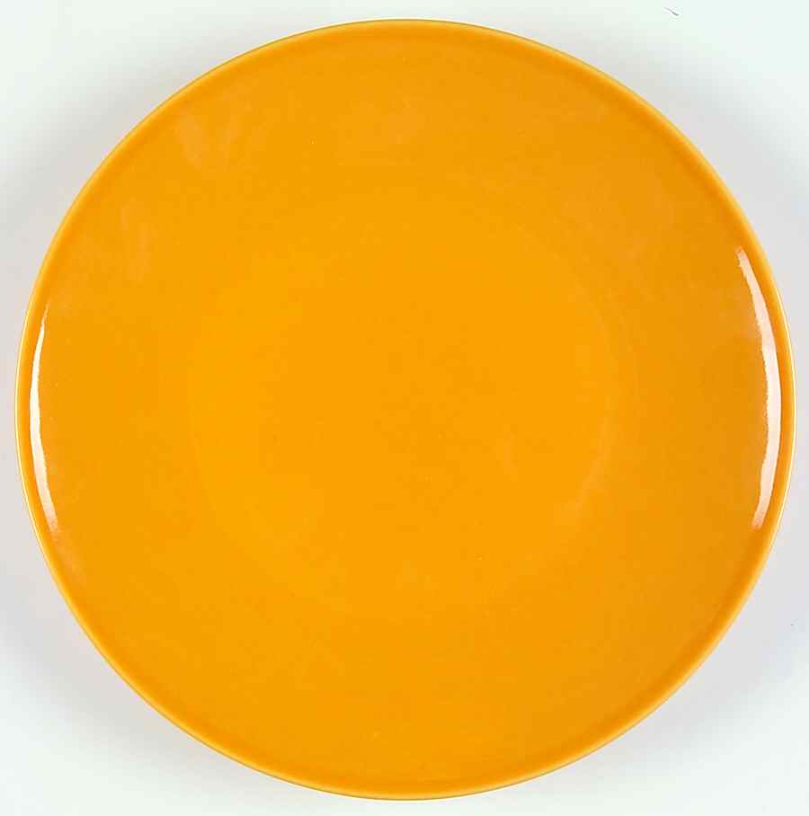 Color Spirit Orange Luncheon Plate by Philippe Deshoulieres-1