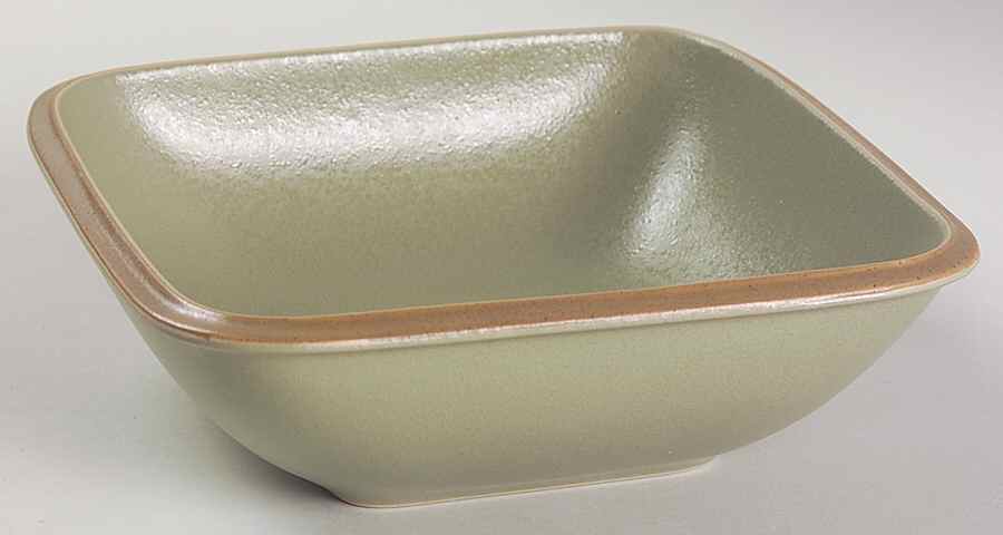 Santiago Square Green Soup/Cereal Bowl by Dansk-1