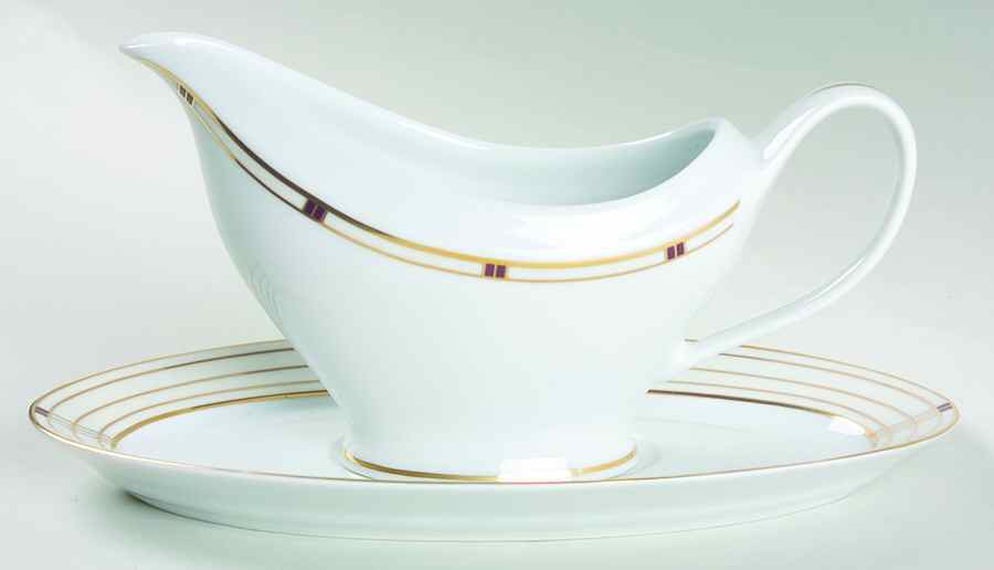 Balmoral Gravy Boat & Underplate by Philippe Deshoulieres-1