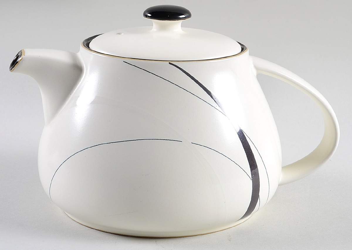 Oyster Strands Teapot & Lid by Denby-Langley-1