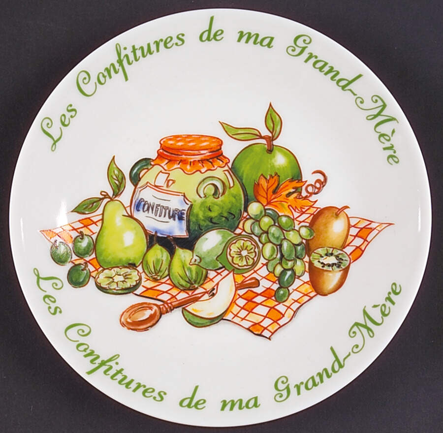 Les Confitures de Ma Grande Mere Canape Plate by Philippe Deshoulieres-1