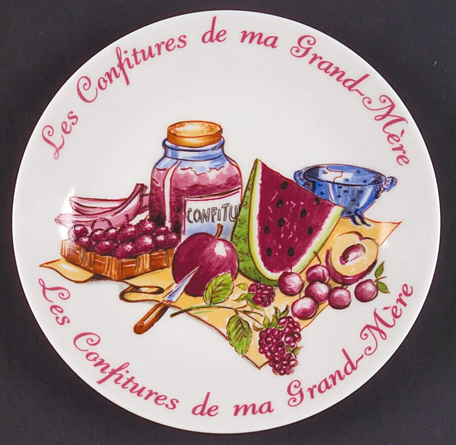 Les Confitures de Ma Grande Mere Canape Plate by Philippe Deshoulieres-1